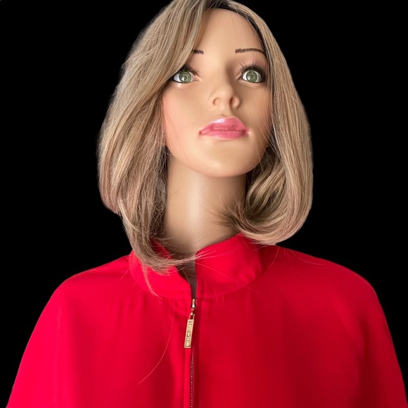 St. John red/black ivory jacket size S - Picture 7 of 15